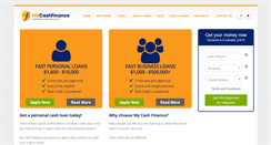 Desktop Screenshot of mycashfinance.com.au